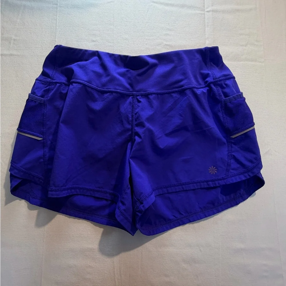 Athleta Ready Set Go Athletic Short Sz Small Athleisure Running Shorts - Picture 2 of 6